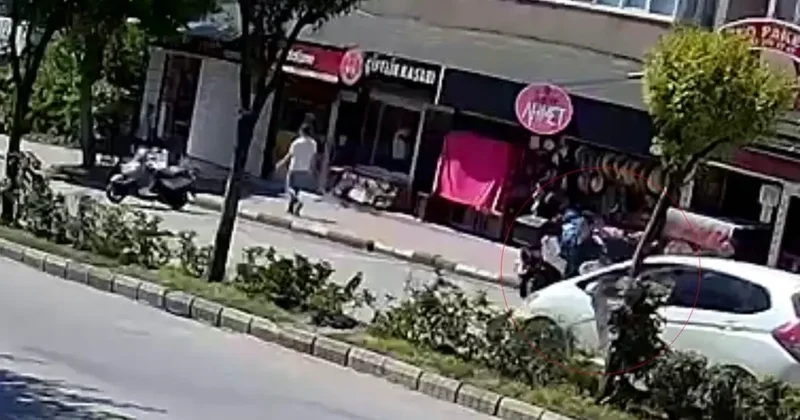 Aldığı takdir belgesinin sevinciyle koşarken otomobil çarptı