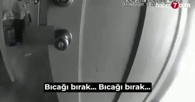 ABD de kan donduran olay! Polis, annesini bıçaklarken öldürdü!