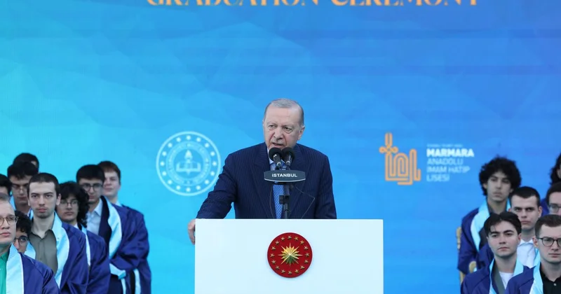 Cumhurbaşkanı Erdoğan, İTO Marmara Anadolu İmam Hatip Lisesi Mezuniyet Töreni ne katıldı