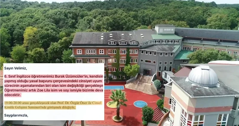 Trans öğretmen skandalında yeni gelişme: Okul yönetimi sözleşmeyi yenilemedi iş akitleri feshedildi Gündem Haberleri