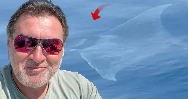 Çanakkale de 2 metre uzunluğunda şeytan mantası görüldü: Biz onu izledik, o bizi izledi