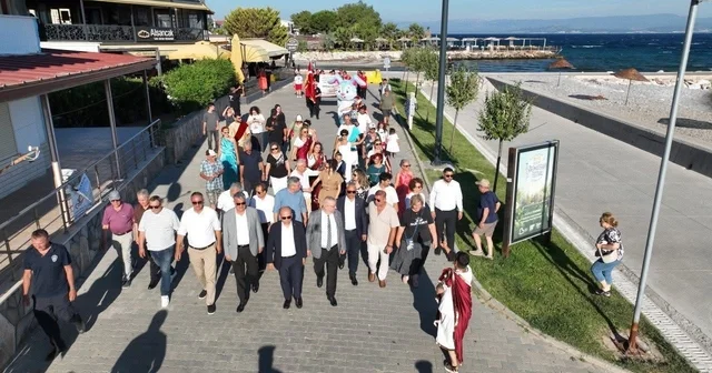Edremit te Antandros 2. Antik Fest başladı Antandros un binlerce yıllık mirası yaşatılıyor Balıkesir Haberleri Habertürk Yerel Haberler