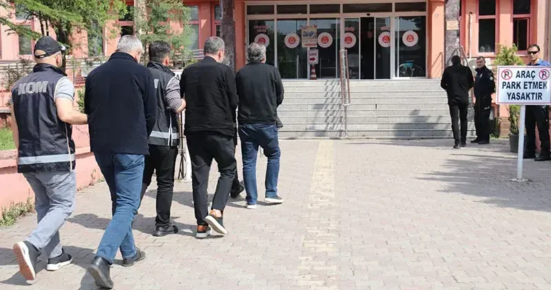 Karabük merkezli 5 ilde suç örgütüne operasyon: 7 tutuklama