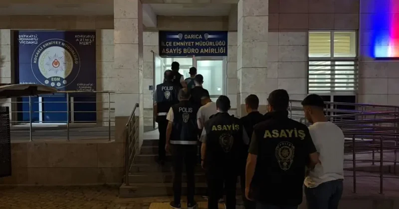 Darıca da market ve kuyumcu yağmalayan 5 şüpheli tutuklandı