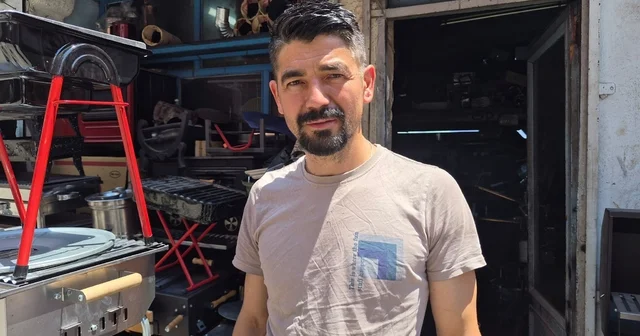 30 yıldır soba, mangal ve barbekü üretimi yapıyor Eskişehirli esnaf Gökhan Duru; Artan maliyet, sıcak hava şartları ve orman yasakları sebebiyle satışları önceki seneler göre durgun Eskişehir Haberleri Habertürk Yerel Haberler