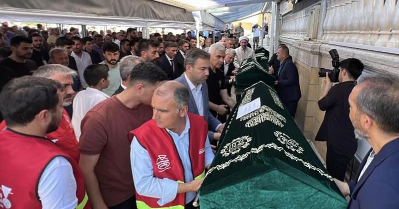 3 kardeşe acı veda! Cenazede tüm şehir yasa boğuldu
