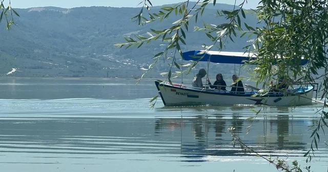 Uluabat Gölü nün suları çekildi; Gölyazı da hayat normale döndü Bursa Haberleri Habertürk Yerel Haberler