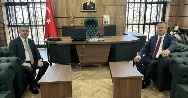 Sinop a atanan Başsavcı Aksoy dan Kaymakam Altınpınar a veda ziyareti Samsun Haberleri Habertürk Yerel Haberler