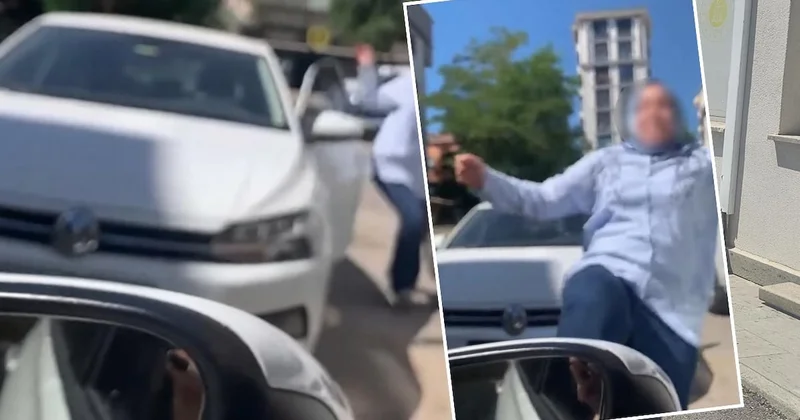 İstanbul trafiğinde iki kadın karşı karşıya geldi! Araçtan fırladı uçan tekme attı Sözcü Gazetesi