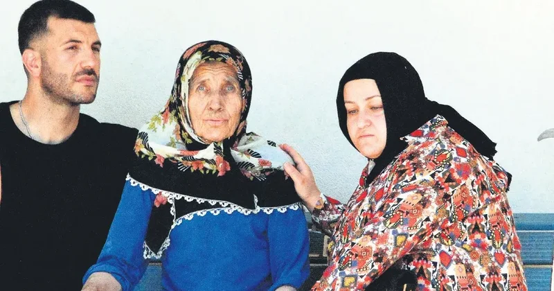 Alevler bir aileyi yuttu