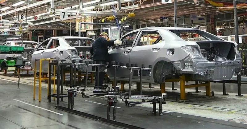 TÜİK açıkladı: Otomobil üretiminde 1,2 milyon barajı geçildi