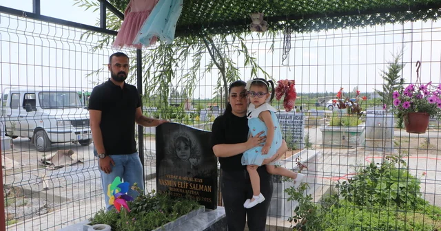 Ölen kızlarının hatıraları çalınınca mezarının etrafını çitle çevirip, kapı yerleştirdiler Adana Haberleri Habertürk Yerel Haberler