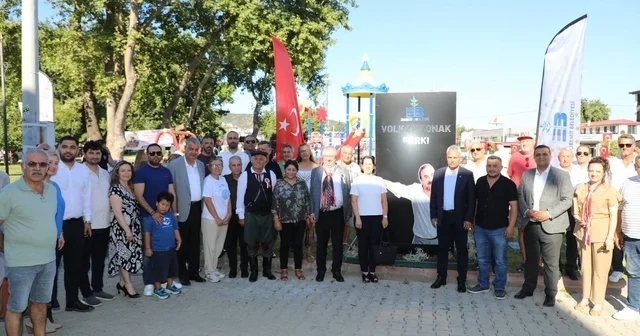Volkan Konak ın adı Edremit te yaşatılıyor Edremit Belediyesi nden Volkan Konak a vefa Edremit te Volkan Konak Parkı hizmete açıldı Balıkesir Haberleri Habertürk Yerel Haberler