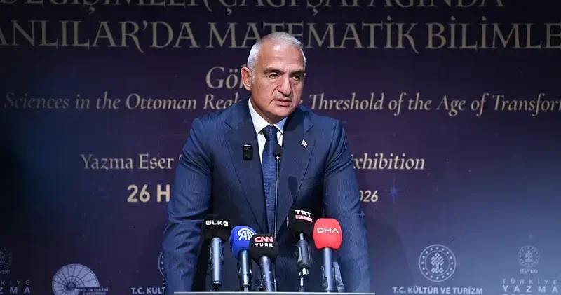 Bakan Ersoy, ‘Gökküre’ sergisinin açılışını gerçekleştirdi