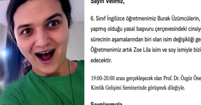 Cinsiyet değiştiren öğretmen derslere girmişti! Skandal olayda yeni gelişme: Kovuldu!