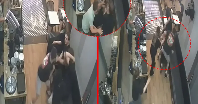 Kadıköy’de dehşet anları! Durduk yere hiçbir şey demeden saldırdı: Kafe çalışanını öldüresiye darp etti!