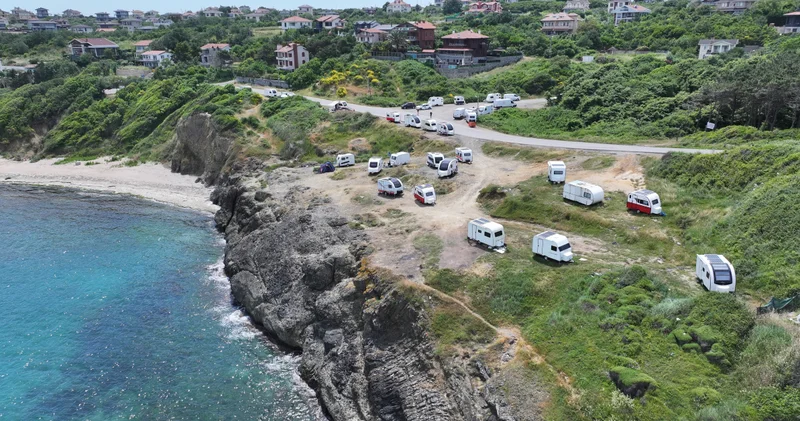 Karavancılar dört mevsim Beykoz Riva Sahili ni tercih ediyor