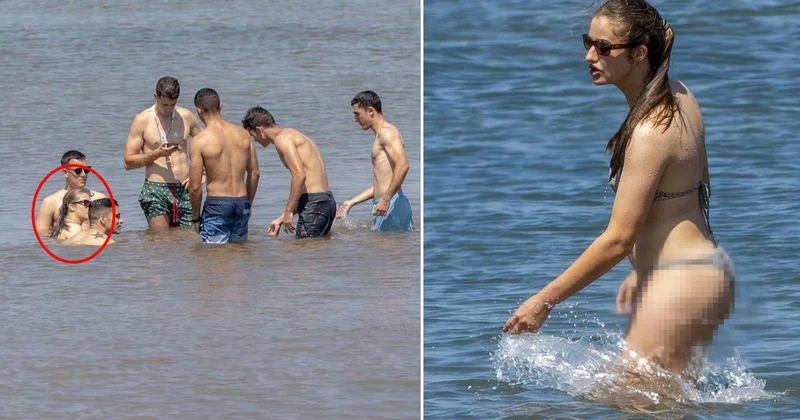 Prensese bak sen! Fotoğraf İspanya yı ayağa kaldırdı