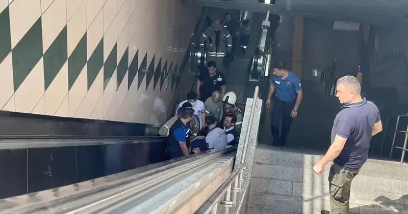 Şişli’de görme engelli kişi metro raylarına düştü; itfaiye kurtardı