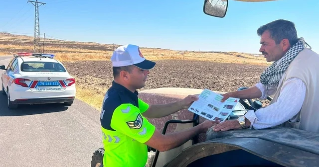 Kilis te Jandarmadan tarım sezonunda traktör denetimi Kilis Haberleri Habertürk Yerel Haberler