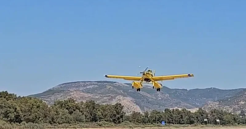 Türkiye, İspanya daki yangınlarla mücadele için 2 uçak gönderdi