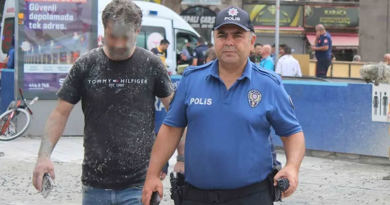 Beton mikserinin pompası patladı: 5 kişi hastaneye kaldırıldı