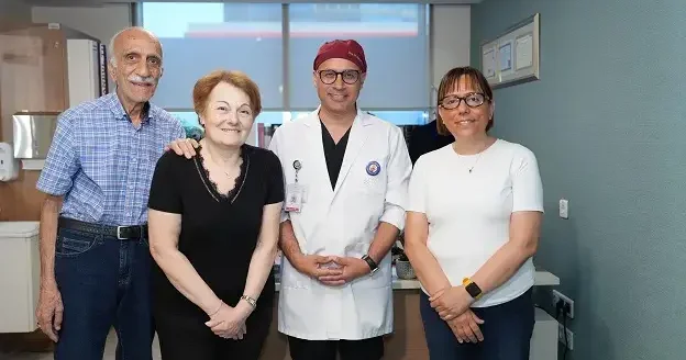 Rutin kontrolde tespit edilen kanseri erken tanıyla yendi