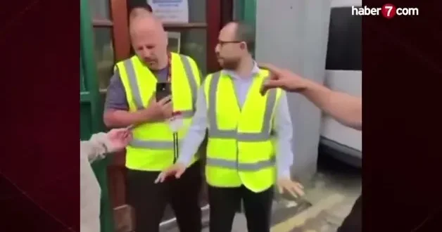 Dublin de cuma namazı kılan Türklere çirkin saldırı!
