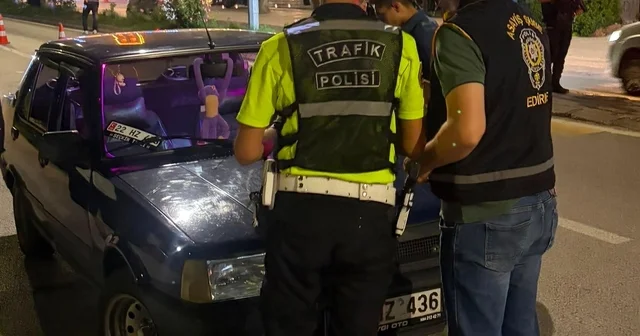 Edirne polisinden şok uygulama Edirne Haberleri Habertürk Yerel Haberler