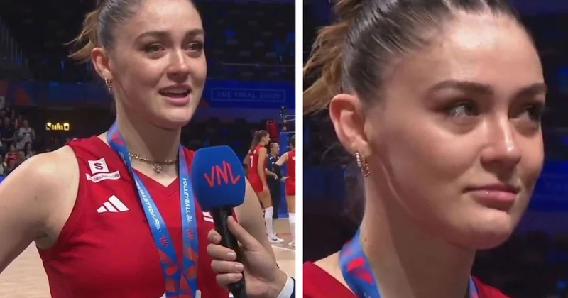Maç sırasında gözleri dolan Zehra Güneş bunun sebebini açıkladı