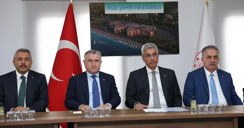 Sağlık Bakanı Memişoğlu Rize Şehir Hastanesinde incelemelerde bulundu
