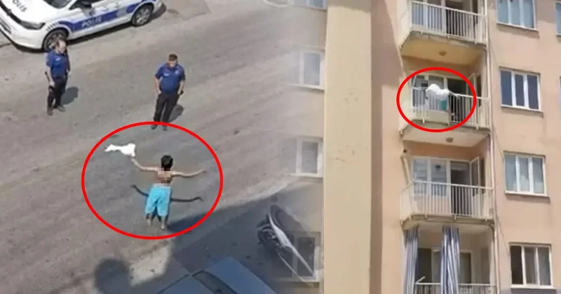 Yarı çıplak sokağa çıkan kadın mahalleyi ayağa kaldırdı! Acı son...