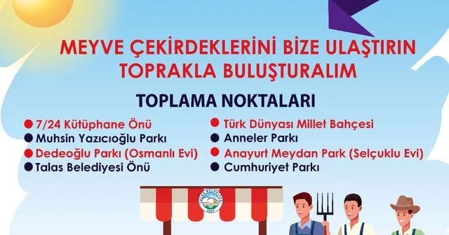 Her çekirdek bir tohum, her tohum geleceğe bir nefes Kayseri Haberleri Habertürk Yerel Haberler