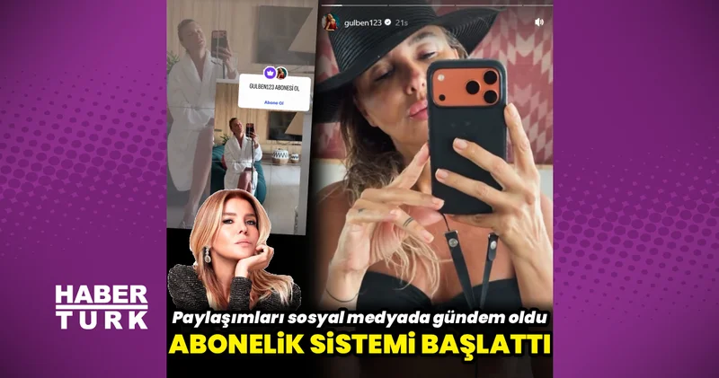 Gülben Ergen abonelik sistemi açtı