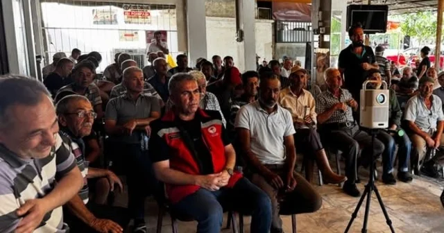 Efeler de üreticilere bitki koruma ürünleri ve B Reçete sistemi anlatıldı Aydın Haberleri Habertürk Yerel Haberler