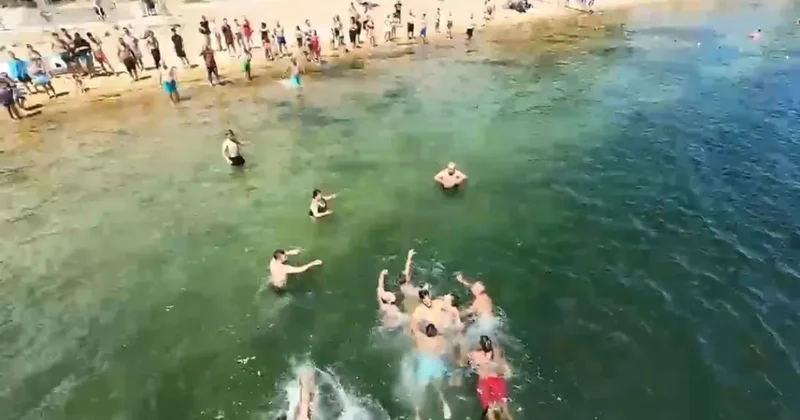 Denizde saniye saniye kurtarma seferberliği
