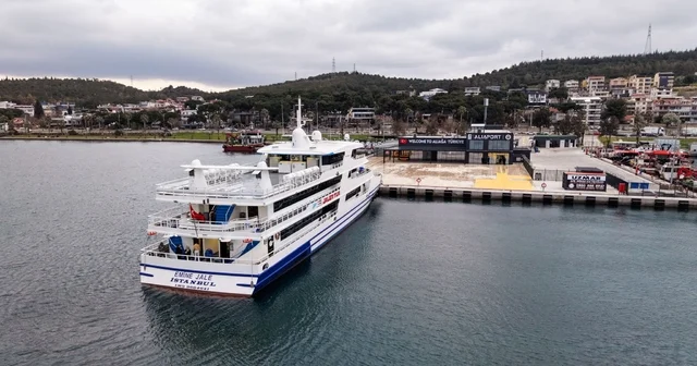 Aliağa Midilli seferlerine yoğun ilgi: 3.5 ayda 25 bin yolcu taşındı Aliağa Midilli seferlerinde 3.5 ayda 25 bin yolcu taşındı İzmir Haberleri Habertürk Yerel Haberler