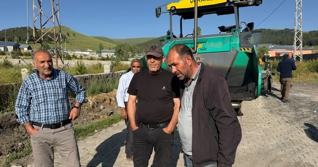 Hamamlı köyü sıcak asfaltla buluşuyor: Sarıkamış ta ulaşım konforu artıyor Kars Haberleri Habertürk Yerel Haberler