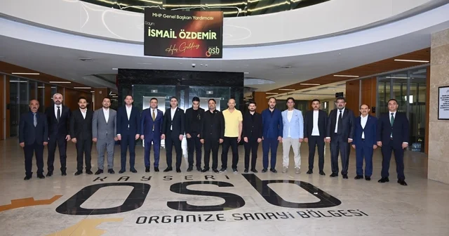 MHP Genel Başkan Yardımcısı Özdemir, Kayseri OSB yi ziyaret etti MHP Genel Başkan Yardımcısı İsmail Özdemir: Kayseri OSB mihenk taşıdır Kayseri Haberleri Habertürk Yerel Haberler