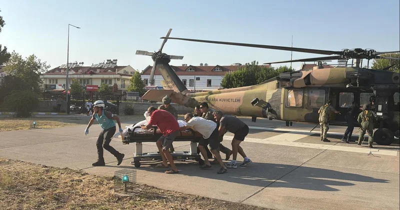 Fethiye de paraşüt kayalıklara düştü: 2 ölü