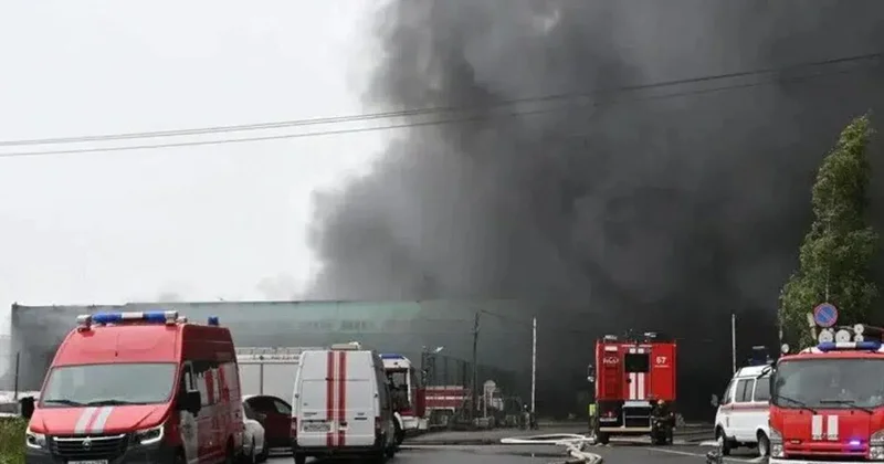 Rusya da gaz tesisi yangını: Ölü sayısı 7, kayıp 9