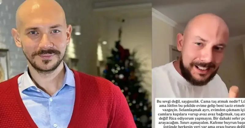 Cem Özkök’ten taciz isyanı: Cama taş atmak sevgi değil, tacizdir!