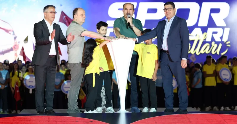 Konya’da spor şöleni başladı! 28 ilçeden gençler madalya için yarışıyor