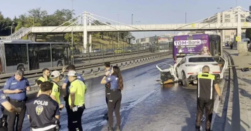 Büyükçekmece de yayaya çifte çarpma: 1 ölü