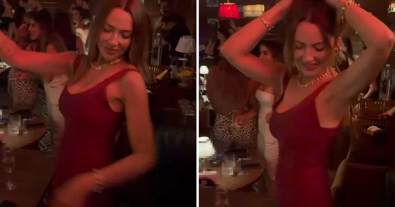 Hadise’den iddialı pozlar ve efsane dans! Beyrut’u salladı