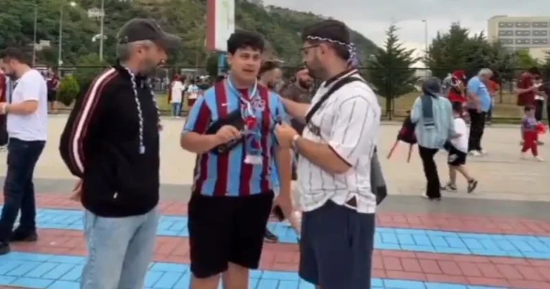 Camide yattım, maça öyle geldim diyen taraftara Trabzonspor dan büyük jest!