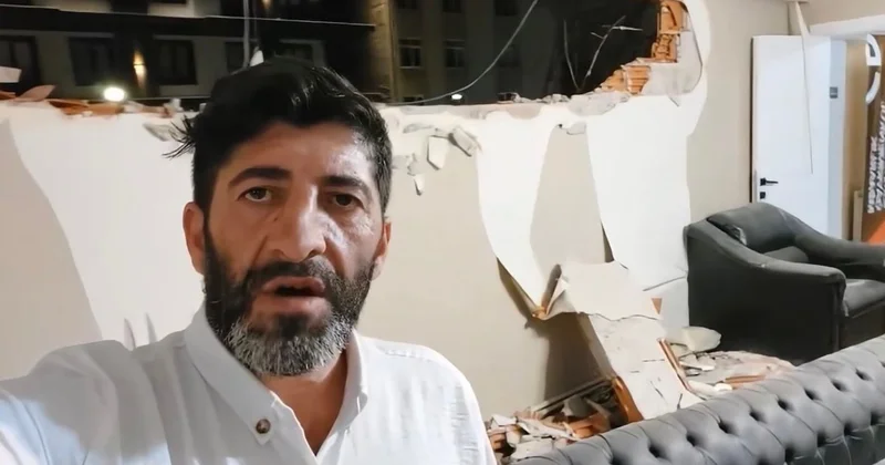 İstanbul da akıllara zarar olay: Koltukta uzanırken duvar üzerine yıkıldı! Sözcü Gazetesi