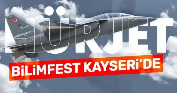 Kayseri haberleri Hürjet ve Türk Yıldızları, 8’inci Bilimfest Kayseri’de gökyüzü tutkunlarıyla buluşacak 26 Eylül 2026