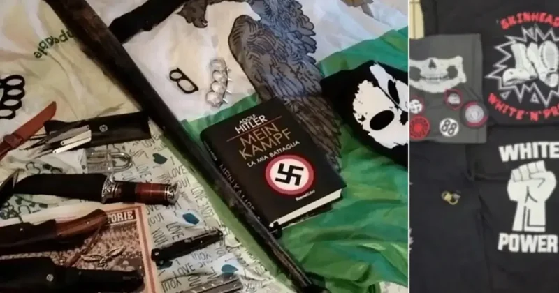 Saldırı hazırlığı yapan Neonazilere operasyon