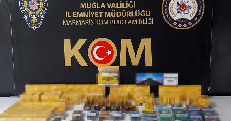Muğla’da 91 bin 860 adet sahte bandrol ele geçirildi